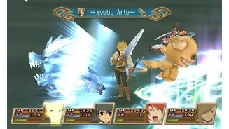 Tales of the AbyssDie Kämpfe sind teilweise extrem hektisch. Oftamls fällt es schwer, die Übersicht zu bewahren.