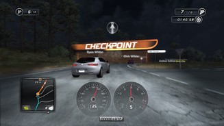 Test Drive Unlimited 2Die Stoßstangen-Perspektive vermittelt das beste Geschwindigkeitsgefühl.
