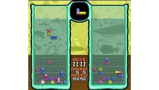 Doing a chain reaction makes the blocks drop faster. You must do this more than your adversary or else...
