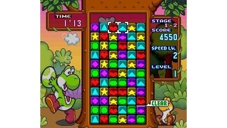 Clear the region that is above of CLEAR line to finish the level