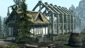 The Elder Scrolls 5: Skyrim - Heartfire-DLCMit wenig Aufwand können wir schnell viel Platz für uns und unsere Familie bauen.