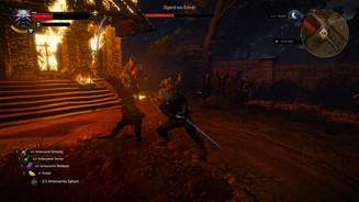 The Witcher 3: Hearts of StoneOlgierd von Everec zieht brandschatzend durchs Land und kriegt sich schnell mit Geralt in die Haare.