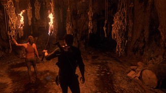 Uncharted 4: A Thiefs EndNanu, sind wir plötzlich auf der Tomb-Raider-Insel? Die Piraten hatten einen merkwürdigen Sinn für Innedekoration.