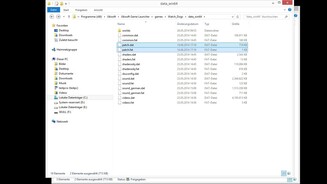 Hierhin kopieren sie die zwei Dateien »patch.dat« und »patch.fat«.