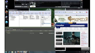 Windows Vista Desktop vor der Daten-Migration
