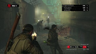 Zombie Army TrilogyBesonders die späteren Wellen des Horde-Modus sind extrem herausfordernd.