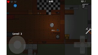 Zombie CubesZombies lassen regelmäßig hilfreiche Gegenstände fallen. Hier haben wir gerade ein Anti-Serum benutzt, das uns kurzfristig unsterblich macht.