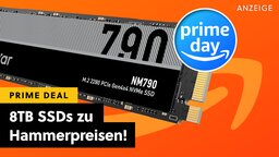 4TB SSDs können einpacken: 8TB sind zum Prime Day hammerhart reduziert und lohnen sich endlich wirklich!