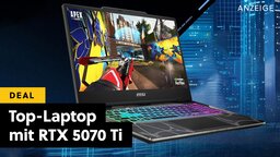 Dank MSI und Amazon bekommt ihr gerade ein Top-Laptop mit RTX 5070 Ti eine Preisstufe günstiger