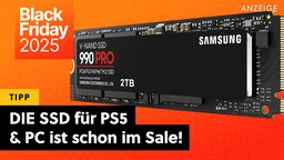 Samsung 990 Pro schon vor dem Black Friday reduziert: Die wahrscheinlich beste SSD für PS5 und PC ist gerade ein Schnapper!