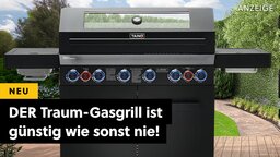 Kann Weber-Grill einpacken? Absoluter Traum-Gasgrill mit 8 (!) Brennern gerade ultimativ günstig!