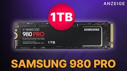 1TB M.2 NVMe SSD im Angebot bei Amazon: Die ultraschnelle Samsung 980 Pro ist jetzt stark reduziert