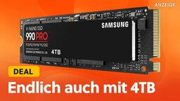 Die beste Samsung SSD bekommt jetzt endlich auch 4TB Speicherplatz: Die 990 PRO mit 4TB vorbestellen