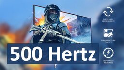 Neuer 500 Hertz-Monitor vorgestellt: Sinnlose Spielerei oder echter Mehrwert?