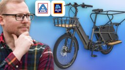 E-Bike für Familien bei Aldi im Räumungsverkauf: Starker Motor, großer Akku und Kindersitzbank – lohnt sich der Kauf?