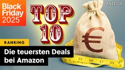 Die Top 10 teuersten Produkte bei Amazons Black Friday 2025: Schon Platz 10 stellt alles in den Schatten!