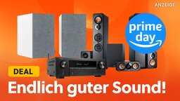 Amazon Prime Day: 5.1 Soundsysteme, HiFi AV-Receiver und Lautsprecher - die Gelegenheit für Schnäppchen?
