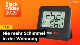 Dieses kleine Teil kostet in der Black Week nur 10 Euro und hilft mir und 11.000 anderen seit Jahren, Schimmel in meiner Wohnung vorzubeugen