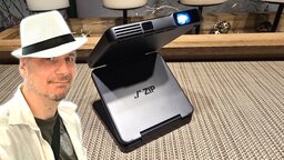 Aurzen Zip im Test: So groß wie ein Handy, aber mit ganz anderem Zweck: Faltbarer Beamer will als Kino für die Hosentasche glänzen