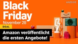 Amazon leakt die ersten Black-Friday-Angebote! Bei diesen Produkten dürfen wir uns auf radikale Rabatte freuen