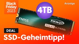 Das für mich beste SSD-Angebot am Black Friday: 4TB, schneller als die Samsung 980 Pro und supergünstig!