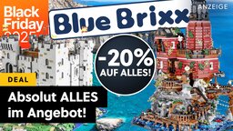 Bei den Brick Days kann selbst LEGO nicht mithalten: BlueBrixx haut zum Black Friday einfach eiskalt ihr komplettes Sortiment in den Rabatt-Pool!