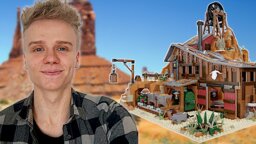 Ein Western-Traum aus 3.000 Teilen, den ich wohl niemals wegräume - Die Goldmine von BlueBrixx im Test