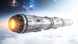 Ingenieure haben einen Plan für ein Raumschiff vorgestellt, das unglaubliche 58 Kilometer lang sein und 2.400 Menschen zu einem fremden Planten bringen soll