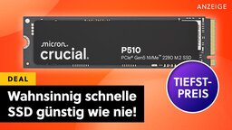 Die neue SSD-Generation ist endlich so richtig günstig: 11.000 MBs schnelle 2TB SSD jetzt zum absoluten Bestpreis bei Amazon!