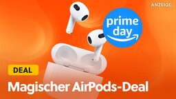 Die beliebtesten Kopfhörer der Welt im Prime Day Angebot: Die Apple AirPods 3 gibts jetzt besonders günstig bei Amazon!
