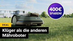 Neue Konkurrenz für Worx, Gardena und Co.: Genialer Mähroboter ohne Begrenzungskabel für große Flächen im Angebot!