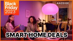 Black Friday 2023: Die beste Zeit des Jahres für Smart Home Angebote von Philips Hue, Bosch, Eve, Nuki, Ring und vielen mehr