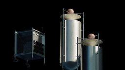 Das sind keine riesigen Milchkannen: Ein japanisches Unternehmen baut Lautsprecher aus Weltraumschrott