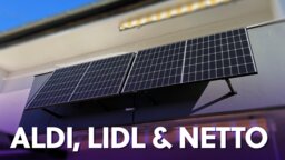 So gut sind die Balkonkraftwerke von Aldi, Lidl und Netto