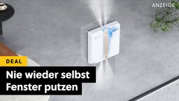 Fensterputzroboter sind der neue Trend in der Haushaltstechnik – zum Prime Day bekommt ihr dieses Modell sagenhaft günstig!