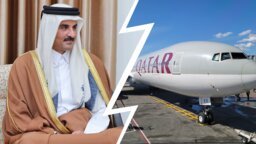 Der Emir von Katar reist in einem so großen Privatjet, dass dieser zur Modernisierung des Flughafens von Sardinien beigetragen hat