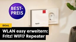 Internet schnell, WLAN langsam? Nicht mit diesem WiFi7-Repeater