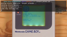 Game Boy als Mining-Lösung?