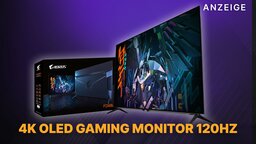 4K OLED Gaming Monitor mit 48 Zoll, 120 Hz für PC, PS5 und Xbox Series X im Angebot