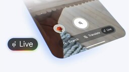 Google bringt einen neuen Live-Modus, in dem ihr direkt mit der KI reden und sogar Dinge durch eure Kamera zeigen könnt