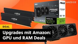 RAM + GPUs sind wieder etwas günstiger geworden – die besten Angebote bei Amazon