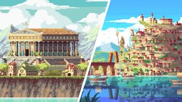 Ein wunderschönes Aufbauspiel mit einer außergewöhnlichen Mechanik