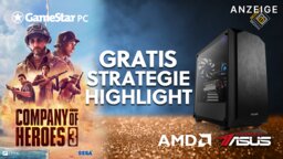 Company of Heroes 3 gratis – AMD schenkt euch bis zu drei Spiele zum neuen GameStar PC