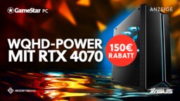 WQHD-Kracher zum Bestpreis am Prime Day: unser beliebtester PC mit RTX 4070 günstig wie nie