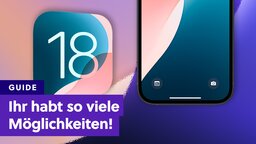 iOS 18: Taschenlampe und Kamera auf dem Sperrbildschirm in eine andere Funktion ändern – so gehts