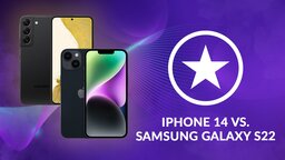 iPhone 14 vs. Samsung Galaxy S22 - Smartphones im Vergleich?