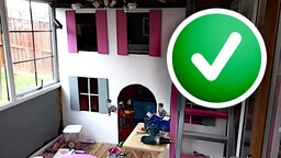 »Weg von der PlayStation«: 14-jähriger baute ein Haus für die kleine Schwester und erhielt Angebote von Bauunternehmen