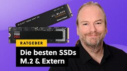 Die besten + schnellsten Gaming-SSDs von Samsung, Crucial, WD_Black + Co. im Vergleich