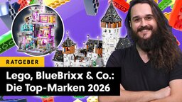 Die besten Klemmbausteine 2026: Lego, BlueBrixx + Co. im Vergleich