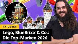 Lego, BlueBrixx + Co.: Die besten Klemmbausteine 2026 und ihre Besonderheiten